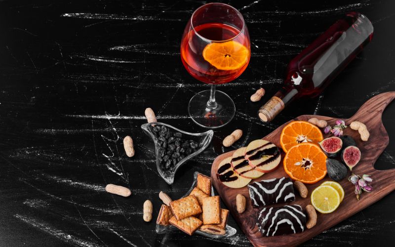 Rozgrzewające alkohole i słodkie przysmaki