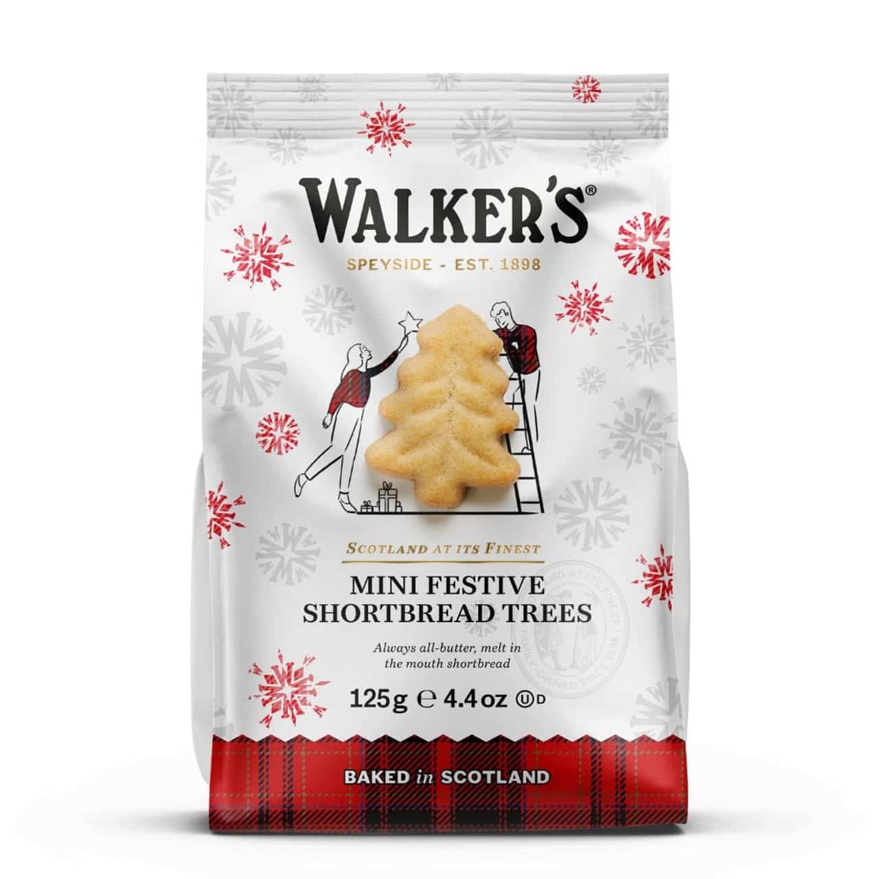 Walkers Shortbread Choinki (125g)