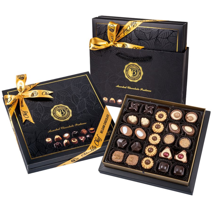 Pralinki w torebce Bolci floral BLACK (290g)