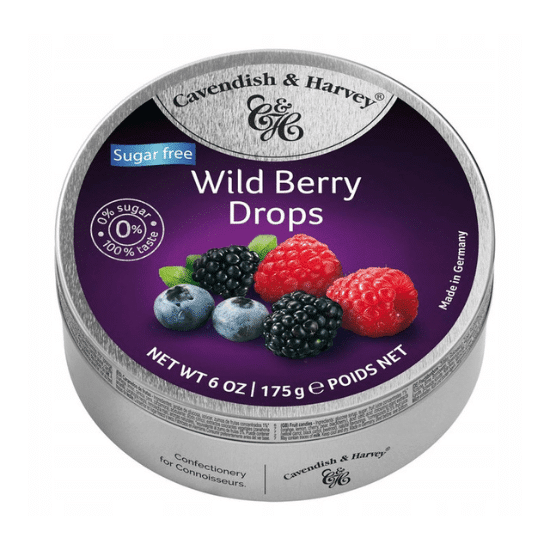Landrynki Cavendish & Harvey sugarfree Owoce Leśne (175g)