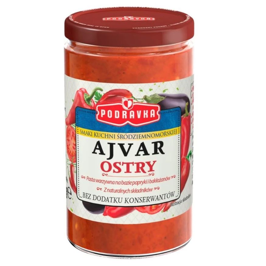 Ajwar Podravka ostry (195g)