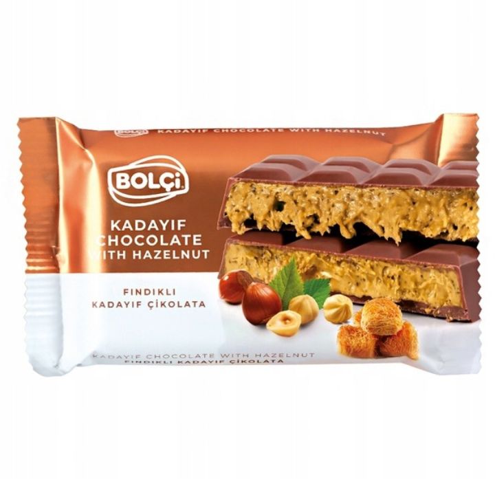 Czekolada mleczna Bolci z nadzieniem orzechowym (65g)