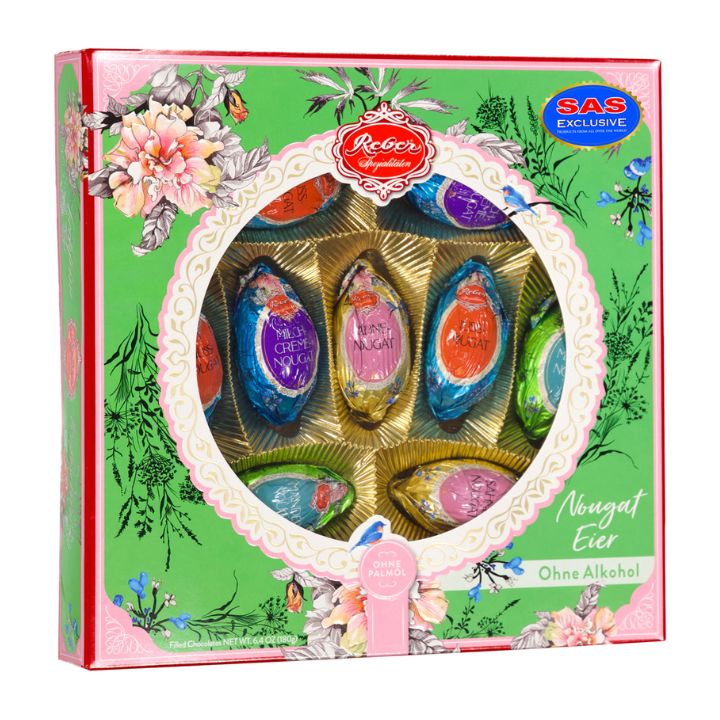 Praliny Reber eggs nougat selection (180g)