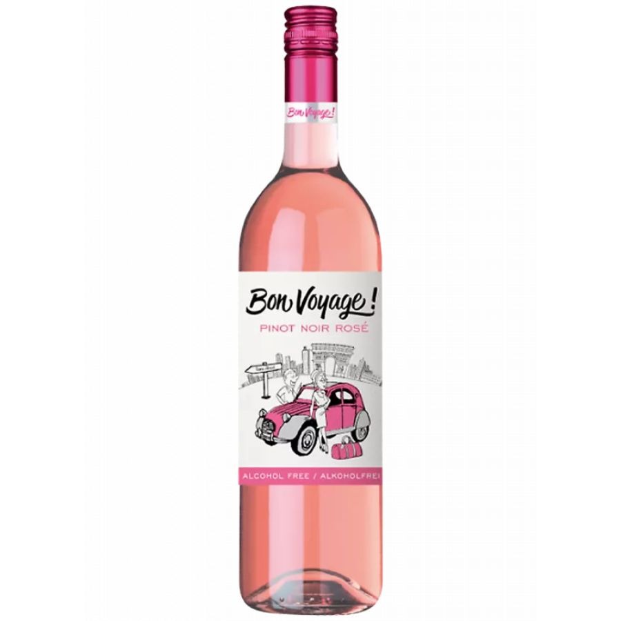 Wino bezalkoholowe Bon Voyage Rose (750ml)