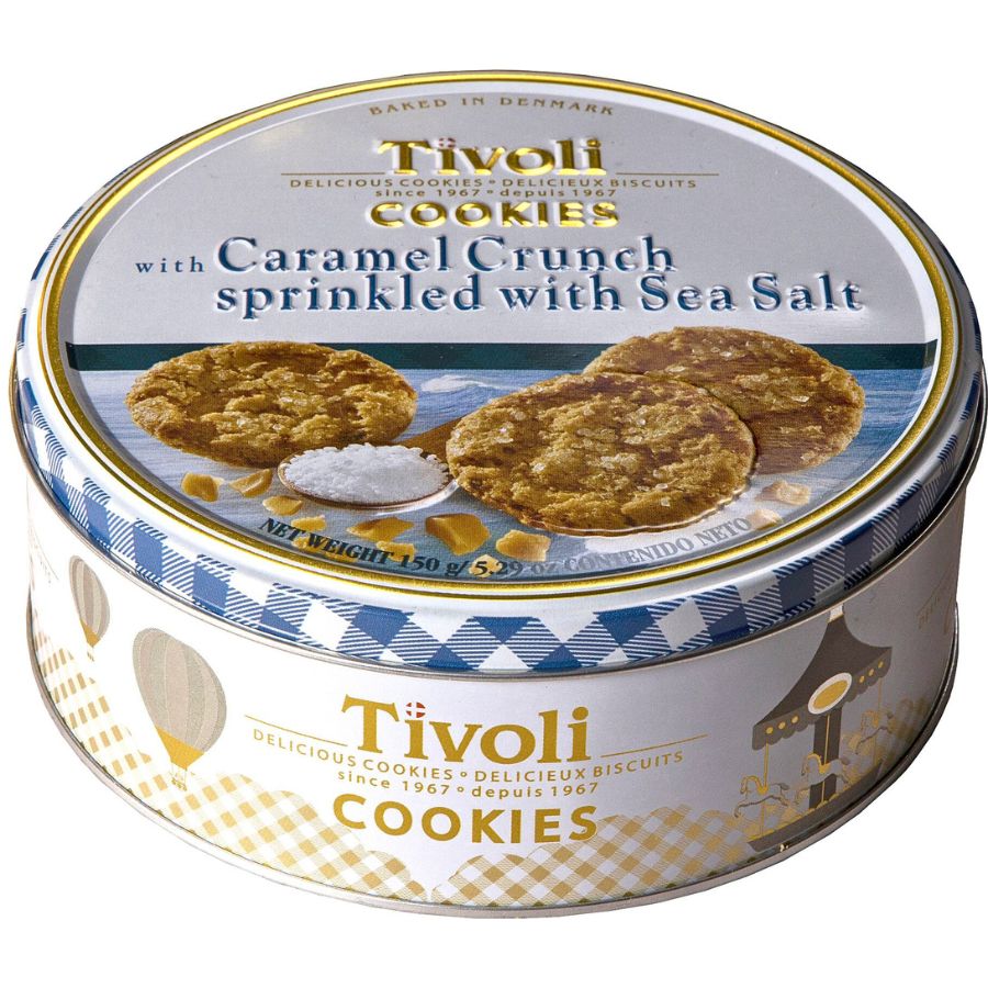 Ciastka w puszce Jacobsens Tivoli słony karmel (150g)