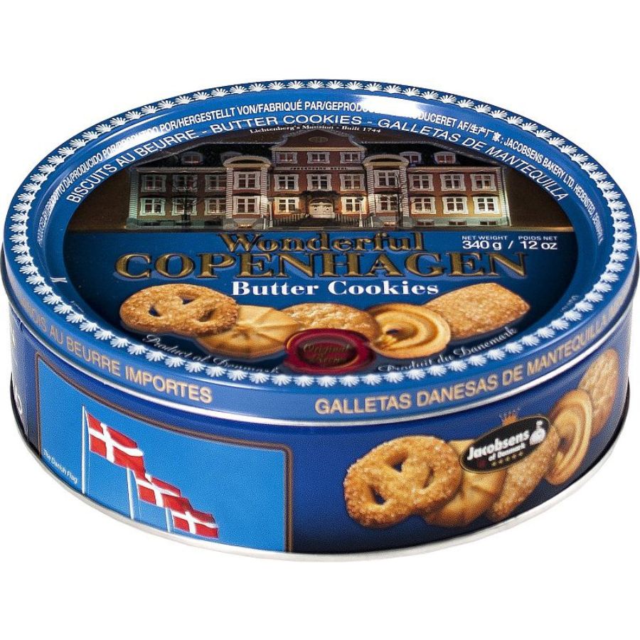 Ciastka w puszce Jacobsens Wonderful Copenhagen (340g)