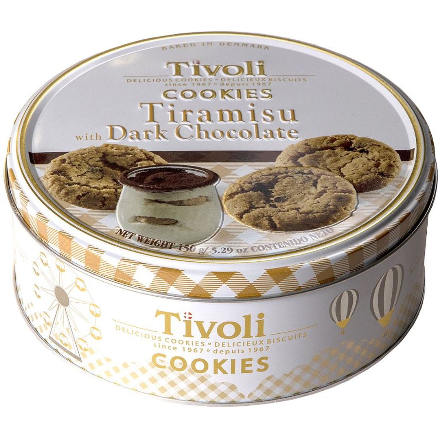 Ciastka w puszce Jacobsens Tivolii tiramisu (150g)
