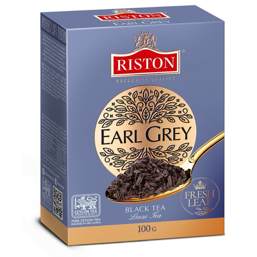 Herbata liściasta Riston earl grey (100g)