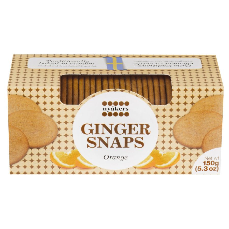 Ciastka korzenne NYÅKERS ginger orange (150g)