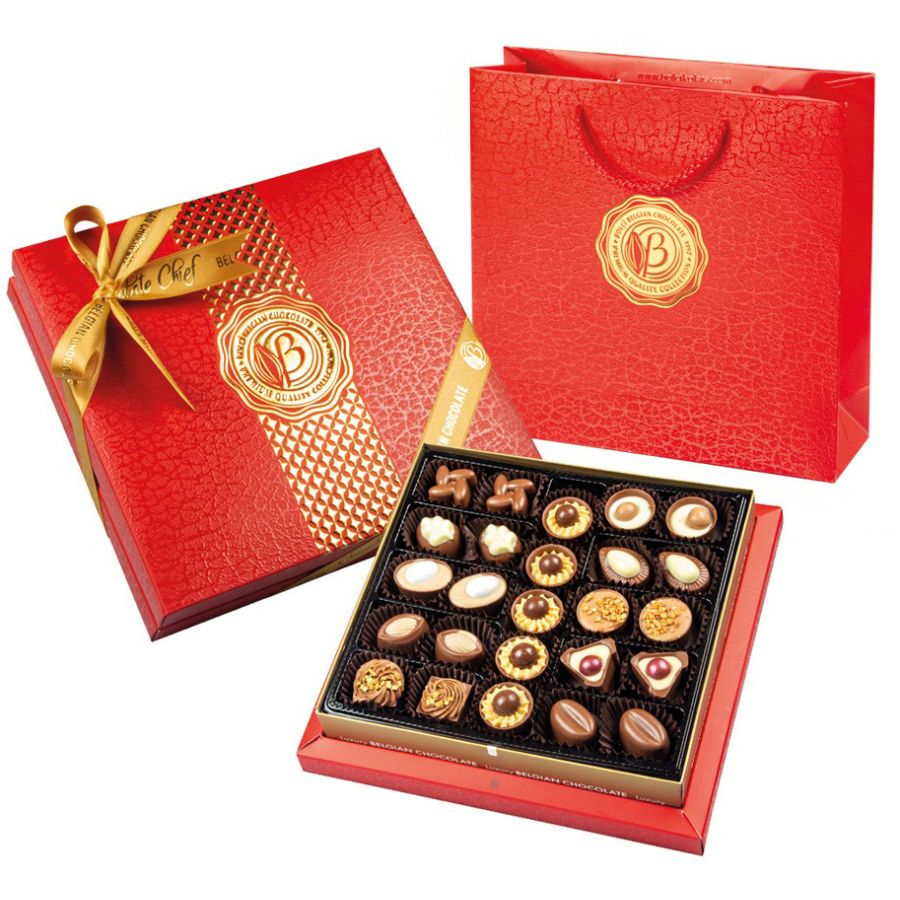 Pralinki w torebce Bolci diamond RED (290g)
