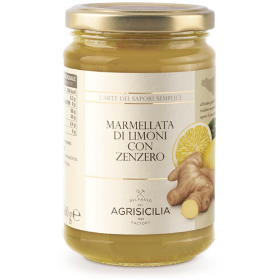 Dżem Agrisicilia cytryna z imbirem (360g)