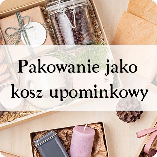 Usługa pakowania na kosz prezentowy