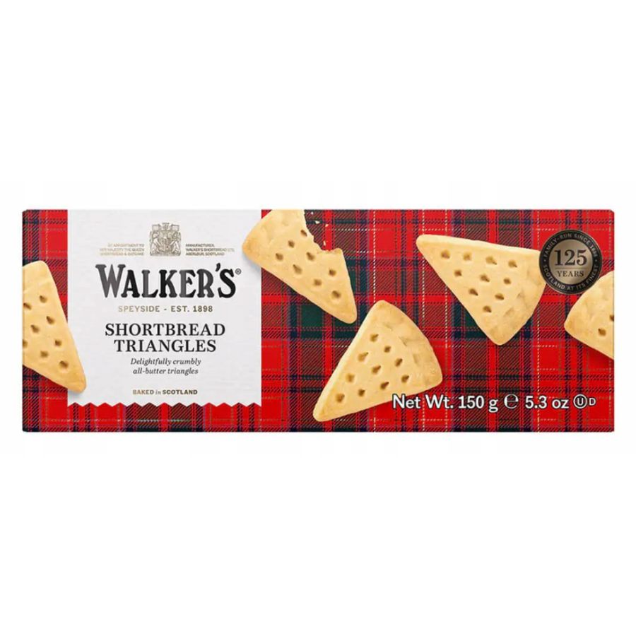 Ciastka Walkers shortbread trójkąty (150g)
