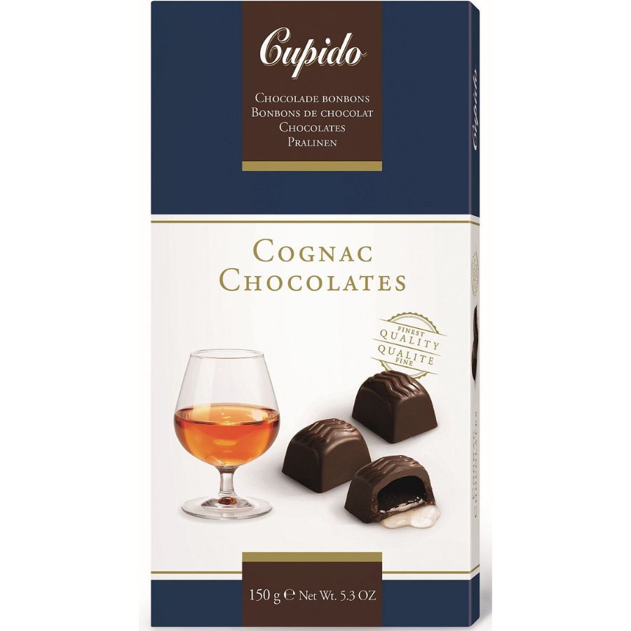 Czekoladki belgijskie Cupido z koniakiem (150g)
