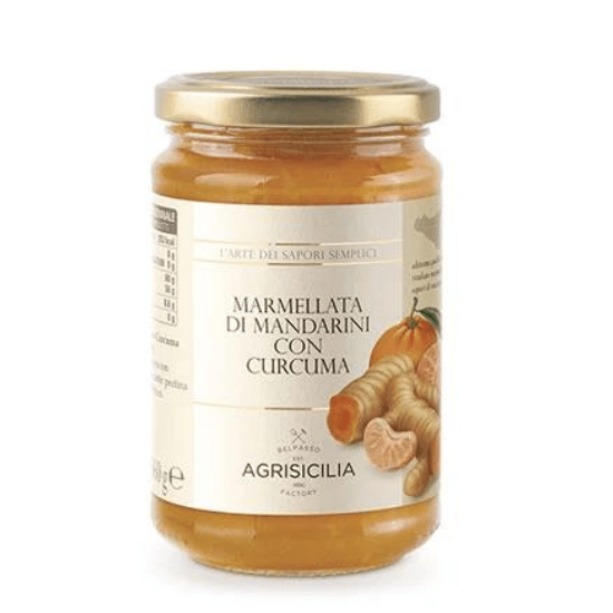 Dżem Agrisicilia mandarynka z kurkumą (360g)