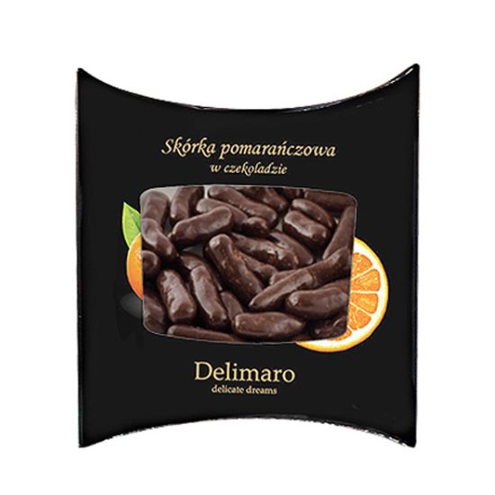 Skórka pomarańczy w czekoladzie deserowej Delimaro™ (100g)