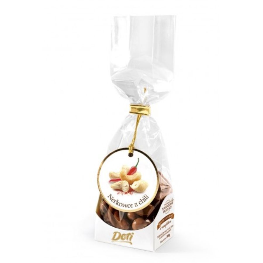 Orzechy nerkowca w czekoladzie z chilli Doti (100g)